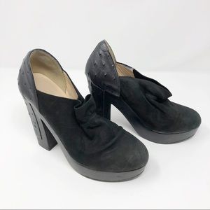 3.1 Phillip Lim | Suede & Ostrich Leather Booties